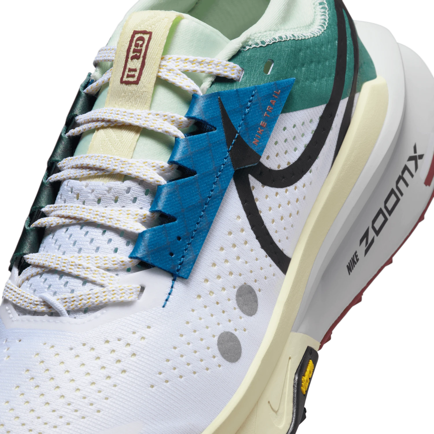 Nike Women’s Zegama Trail 2 (101 - White/Black-Bicoastal-Court Blue) 4 Nike Women’s Zegama Trail 2 (101 - White/Black-Bicoastal-Court Blue) - Image 4