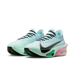 Nike Men's Alphafly 3 (400 - Glacier Blue/Black-Mint Foam-Green Shock) -Tcrunning Sale Store AURORA FD8311 400 PHCFH001 2000