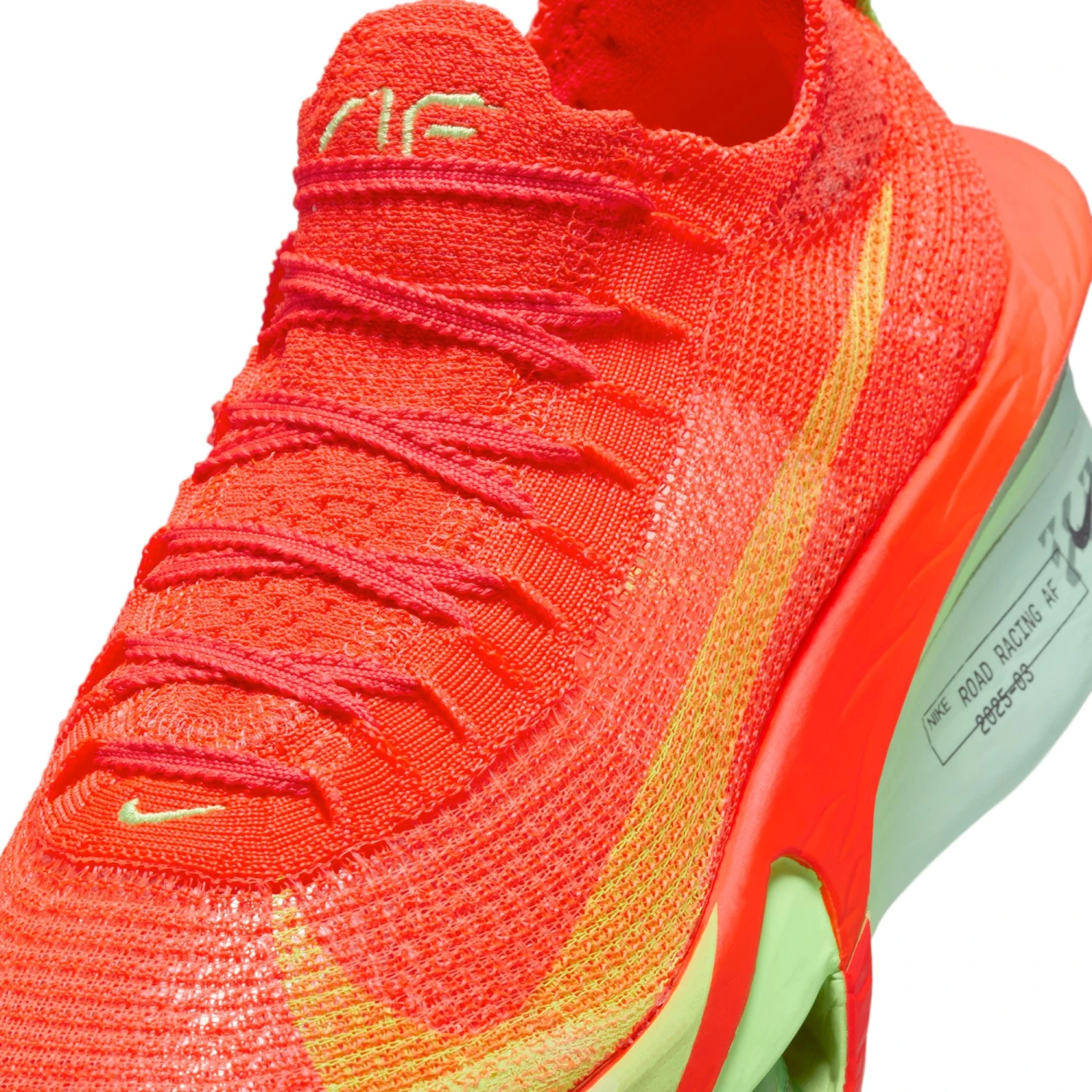 Nike Women's Alphafly 3 (600 - Bright Crimson/Cave Purple-Lime Blast) 4 Nike Women's Alphafly 3 (600 - Bright Crimson/Cave Purple-Lime Blast) - Image 4