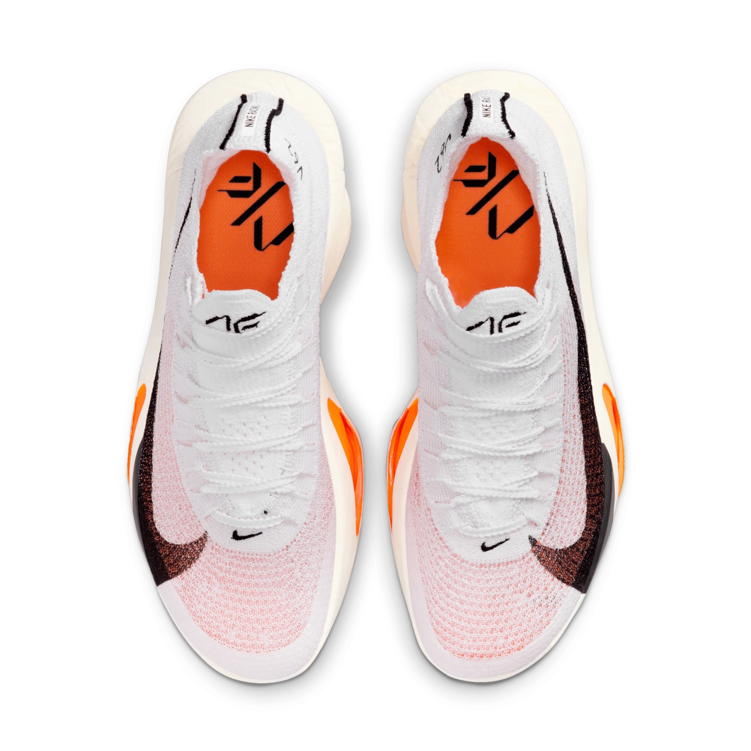 Nike Women's Alphafly 3 Proto (100 - White/Black-Phantom-Total Orange) 5 Nike Women's Alphafly 3 Proto (100 - White/Black-Phantom-Total Orange) - Image 5