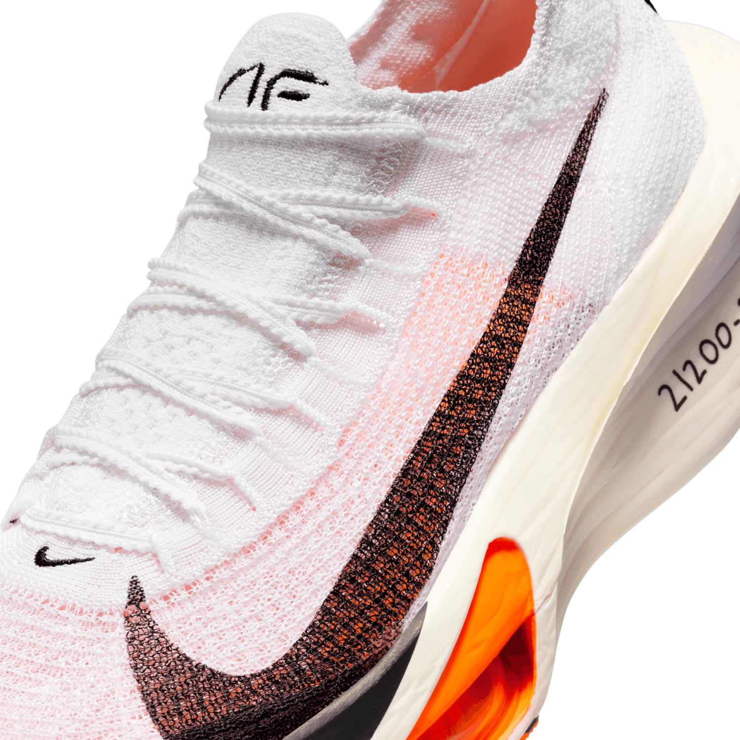 Nike Women's Alphafly 3 Proto (100 - White/Black-Phantom-Total Orange) 3 Nike Women's Alphafly 3 Proto (100 - White/Black-Phantom-Total Orange) - Image 3