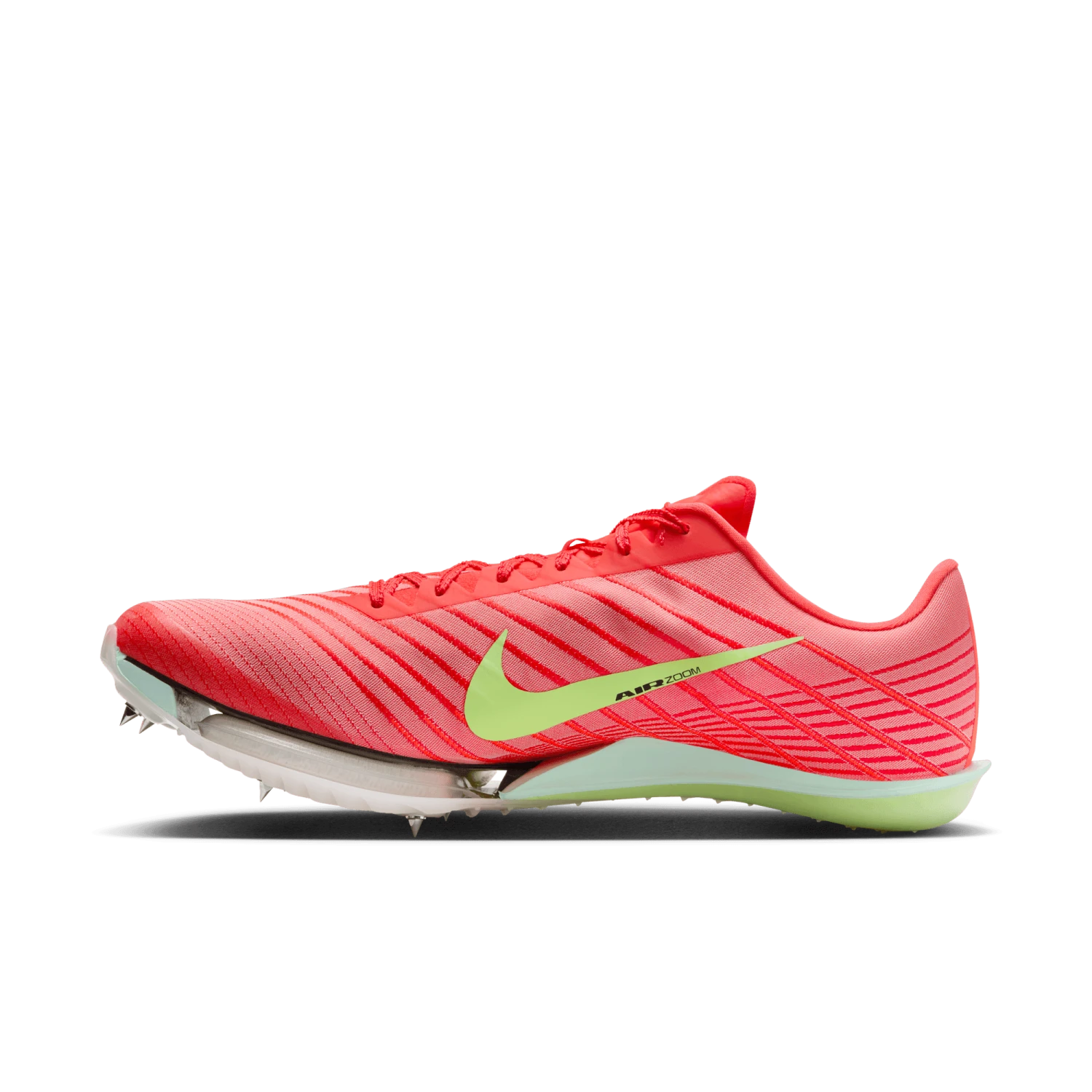 Nike Unisex Maxfly 2 (600 - Bright Crimson/Washed Coral-Lime Blast) 2 Nike Unisex Maxfly 2 (600 - Bright Crimson/Washed Coral-Lime Blast) - Image 2