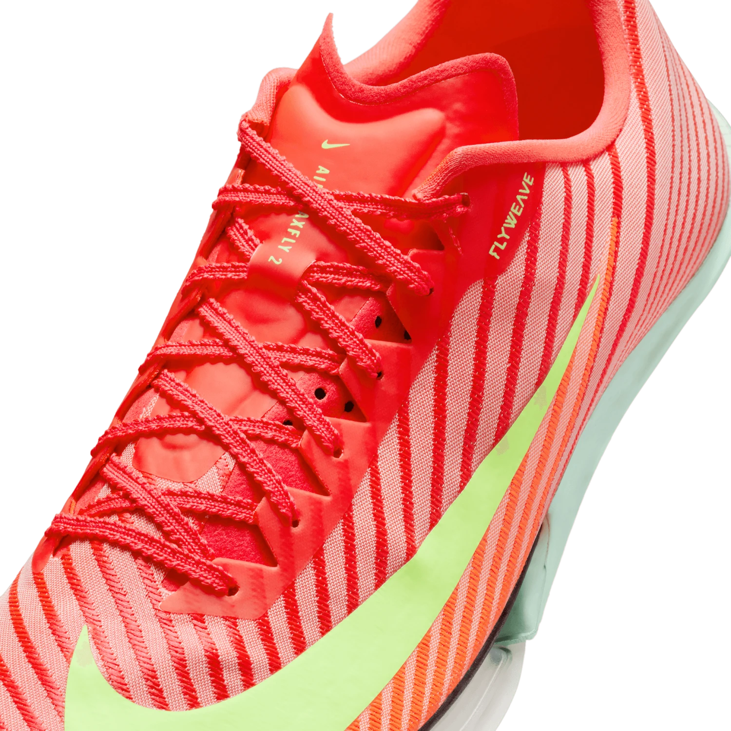 Nike Unisex Maxfly 2 (600 - Bright Crimson/Washed Coral-Lime Blast) 4 Nike Unisex Maxfly 2 (600 - Bright Crimson/Washed Coral-Lime Blast) - Image 4
