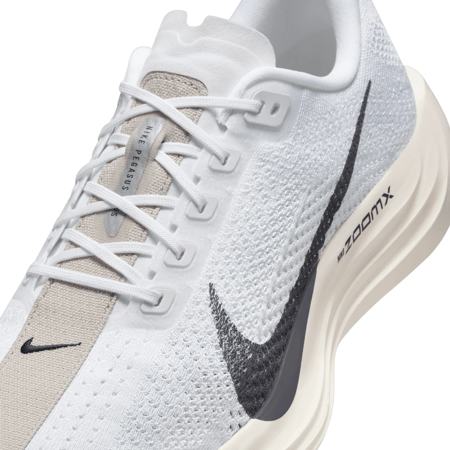Nike Men’s Pegasus Plus (100 - White/Anthracite-Sail-Light Orewood Brown) 4 Nike Men’s Pegasus Plus (100 - White/Anthracite-Sail-Light Orewood Brown) - Image 4