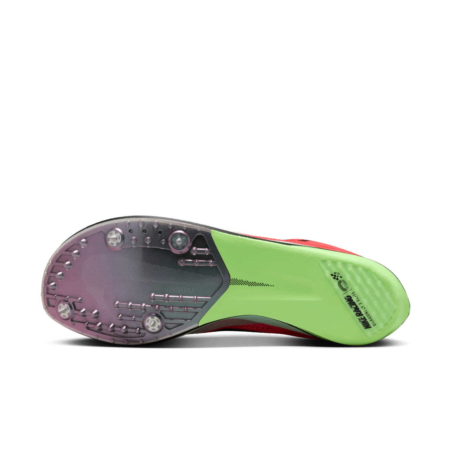 Nike Unisex Dragonfly 2 Elite (600 - Bright Crimson/Cave Purple-Lime Blast) 8 Nike Unisex Dragonfly 2 Elite (600 - Bright Crimson/Cave Purple-Lime Blast) - Image 8