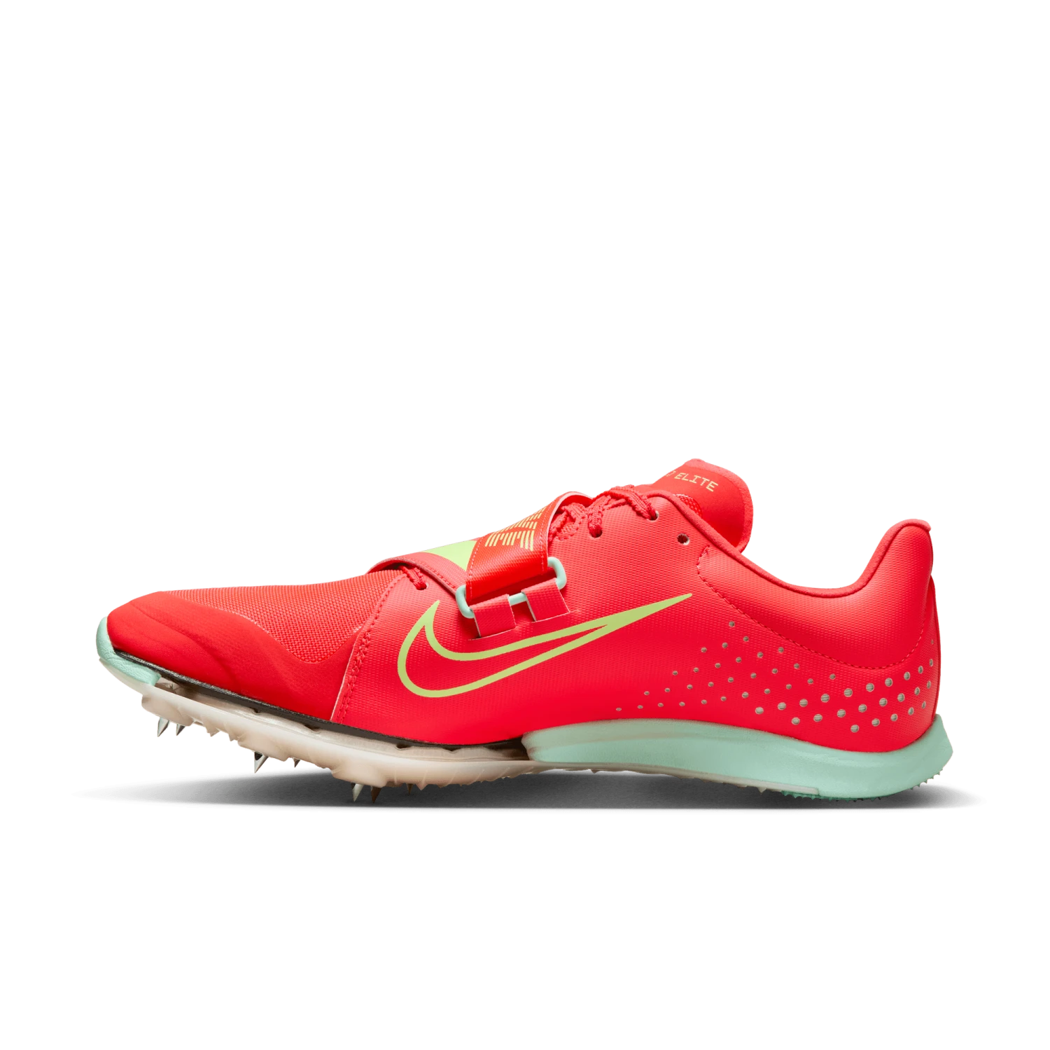 Nike Unisex Air Zoom Long Jump Elite (600 - Bright Crimson/Washed Coral-Lime Blast) 2 Nike Unisex Air Zoom Long Jump Elite (600 - Bright Crimson/Washed Coral-Lime Blast) - Image 2