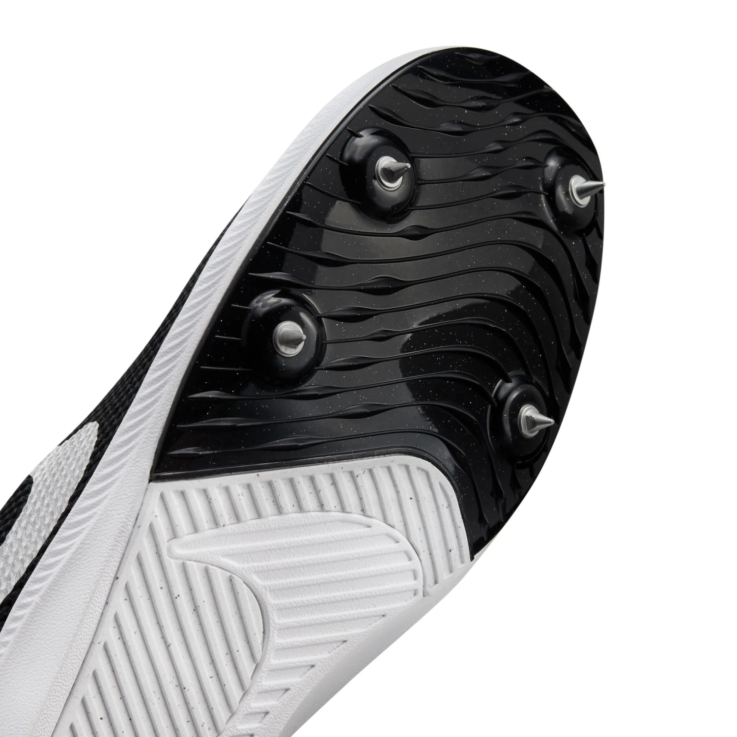 Nike Unisex Zoom Rival Distance (001 - Black/Metallic Silver-Black) 9 Nike Unisex Zoom Rival Distance (001 - Black/Metallic Silver-Black) - Image 9