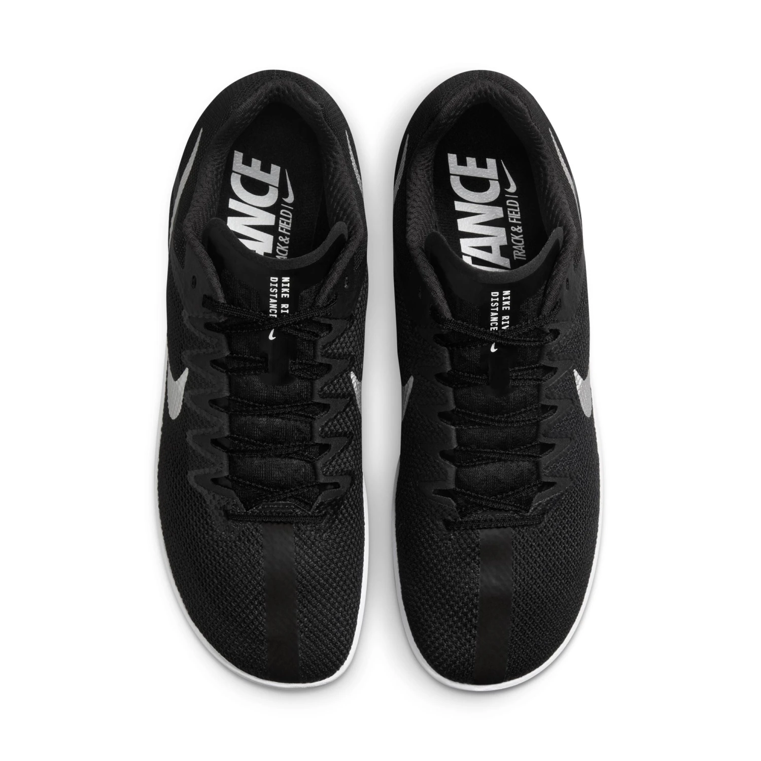 Nike Unisex Zoom Rival Distance (001 - Black/Metallic Silver-Black) 8 Nike Unisex Zoom Rival Distance (001 - Black/Metallic Silver-Black) - Image 8