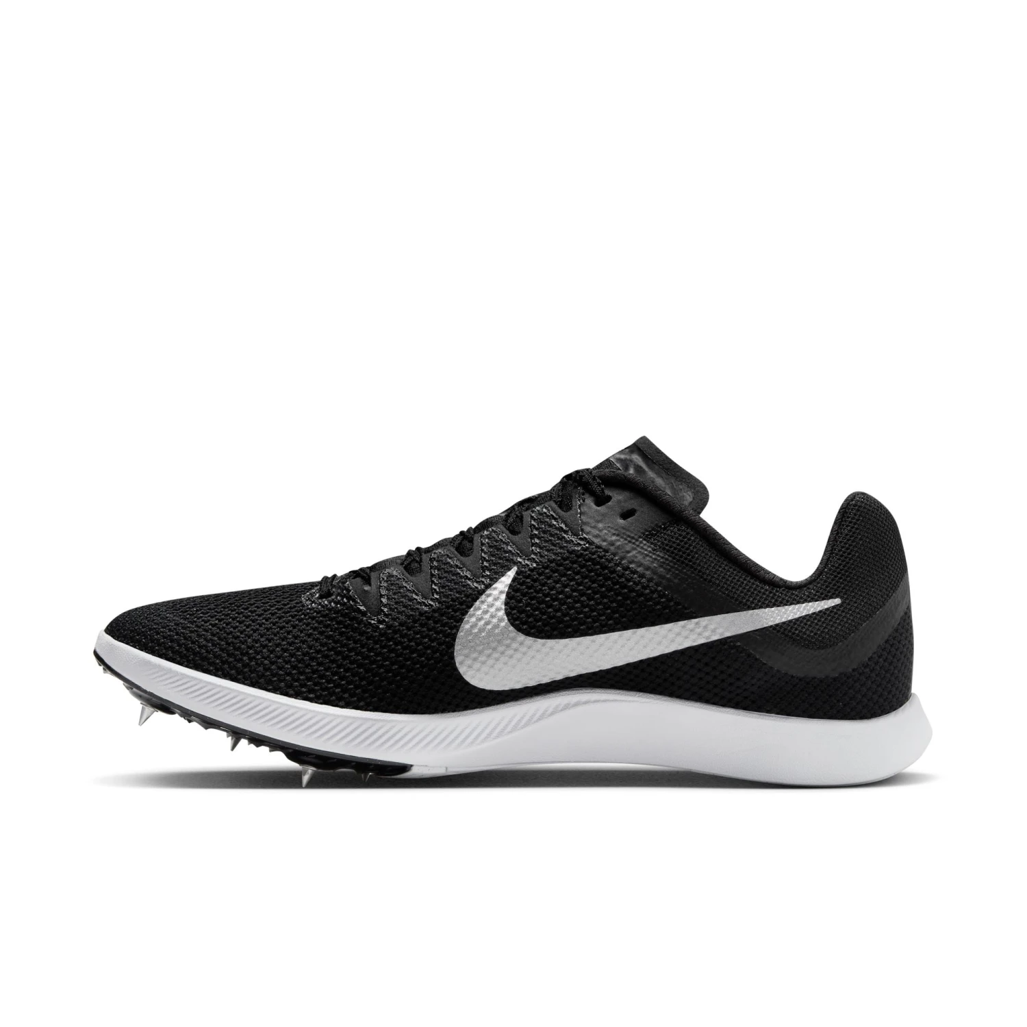 Nike Unisex Zoom Rival Distance (001 - Black/Metallic Silver-Black) 2 Nike Unisex Zoom Rival Distance (001 - Black/Metallic Silver-Black) - Image 2