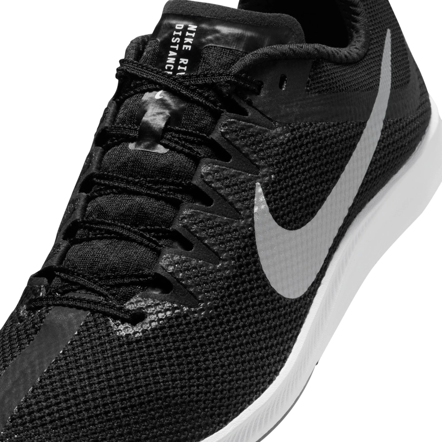 Nike Unisex Zoom Rival Distance (001 - Black/Metallic Silver-Black) 4 Nike Unisex Zoom Rival Distance (001 - Black/Metallic Silver-Black) - Image 4