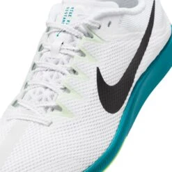 Nike Unisex Zoom Rival Distance (102 - White/Black-Bright Spruce-Vapor Green) -Tcrunning Sale Store AURORA FZ9653 102 PHSYD002 2000