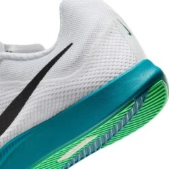 Nike Unisex Zoom Rival Distance (102 - White/Black-Bright Spruce-Vapor Green) -Tcrunning Sale Store AURORA FZ9653 102 PHSYD003 2000