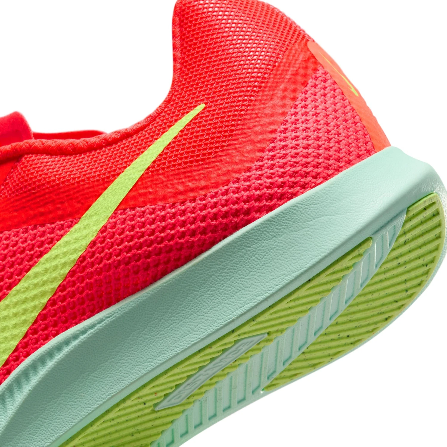 Nike Unisex Zoom Rival Distance (600 - Bright Crimson/Washed Coral-Barely Volt) 5 Nike Unisex Zoom Rival Distance (600 - Bright Crimson/Washed Coral-Barely Volt) - Image 5