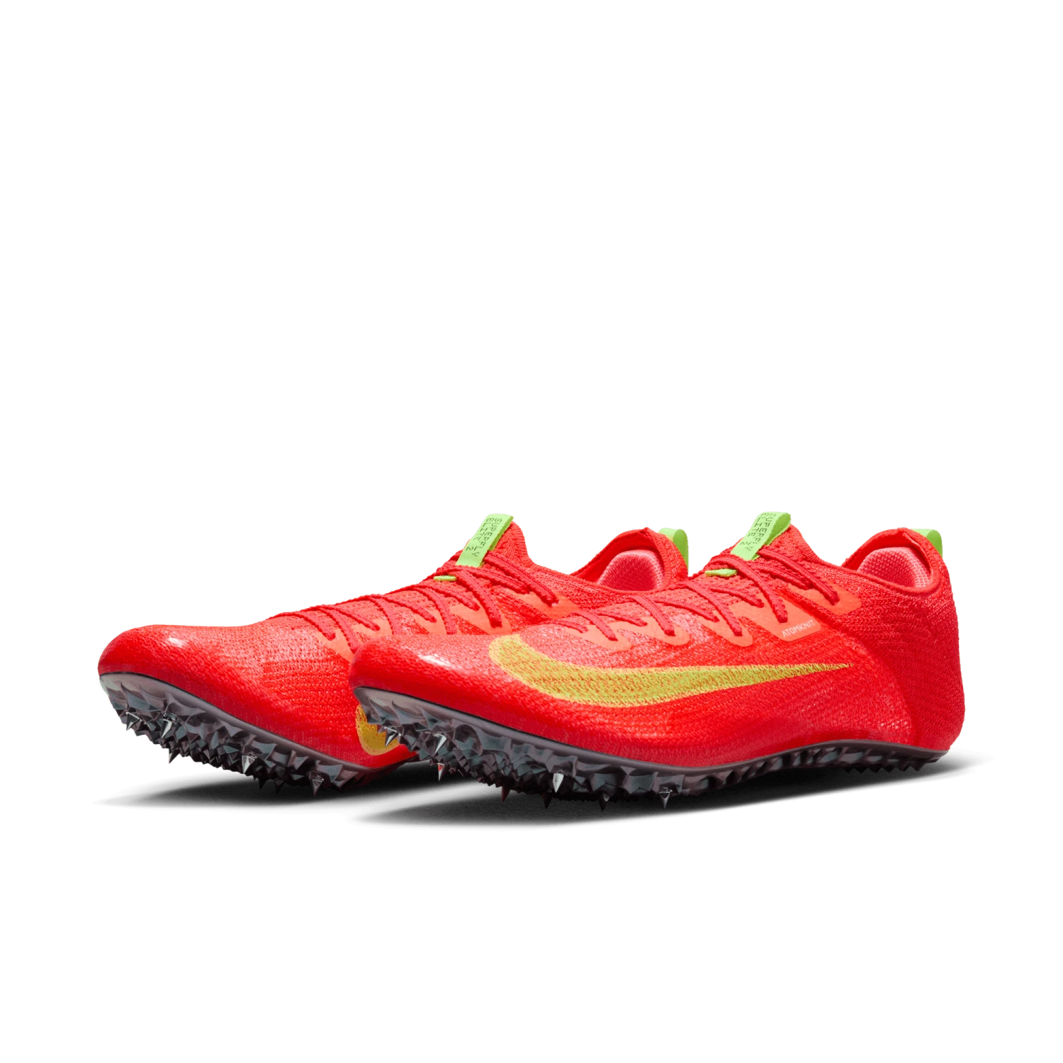 Nike Unisex Zoom Superfly Elite 2 (600 - Bright Crimson/Washed Coral-Lime Blast) 3 Nike Unisex Zoom Superfly Elite 2 (600 - Bright Crimson/Washed Coral-Lime Blast) - Image 3