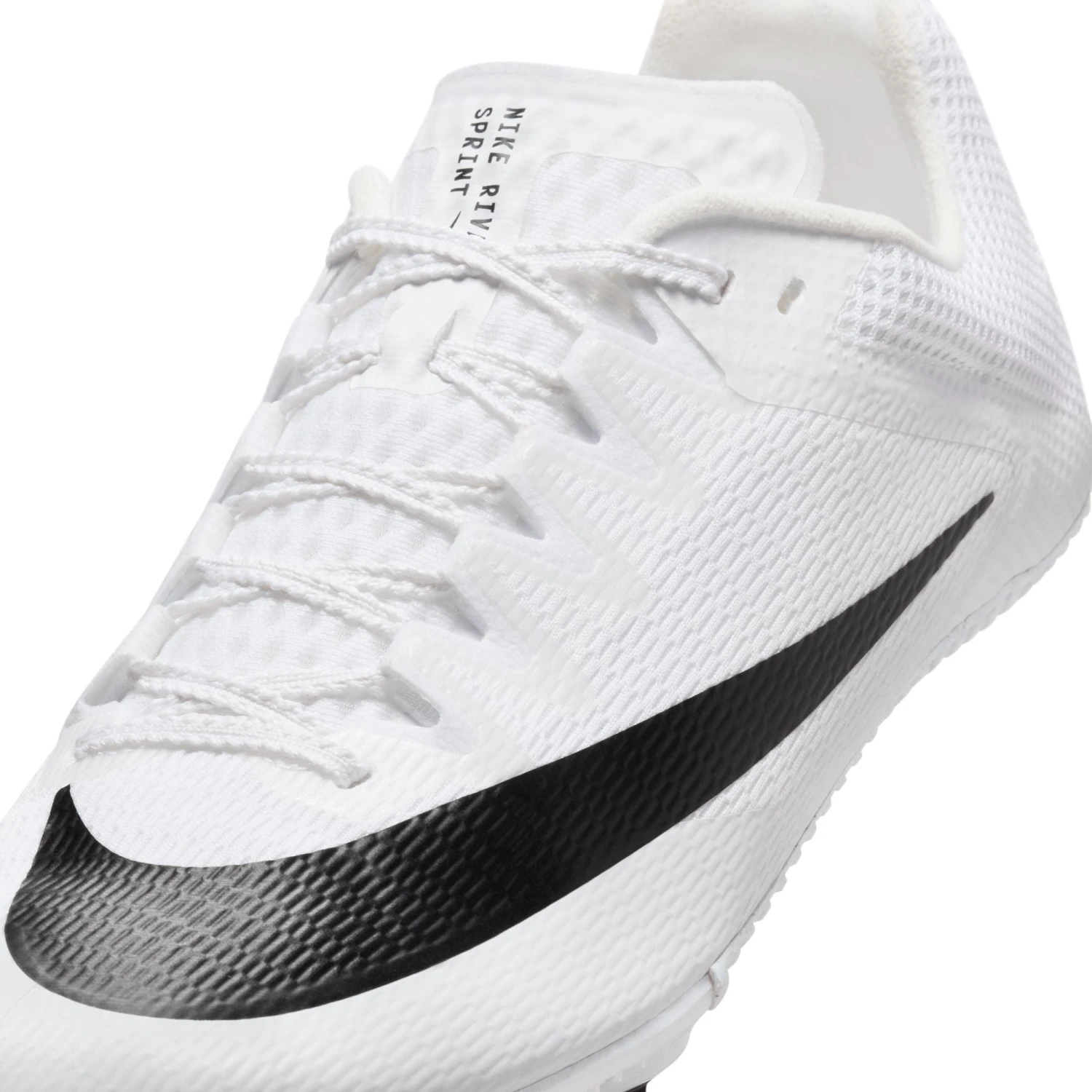 Nike Unisex Zoom Rival Sprint (100 - White/Black-Metallic Silver) 4 Nike Unisex Zoom Rival Sprint (100 - White/Black-Metallic Silver) - Image 4