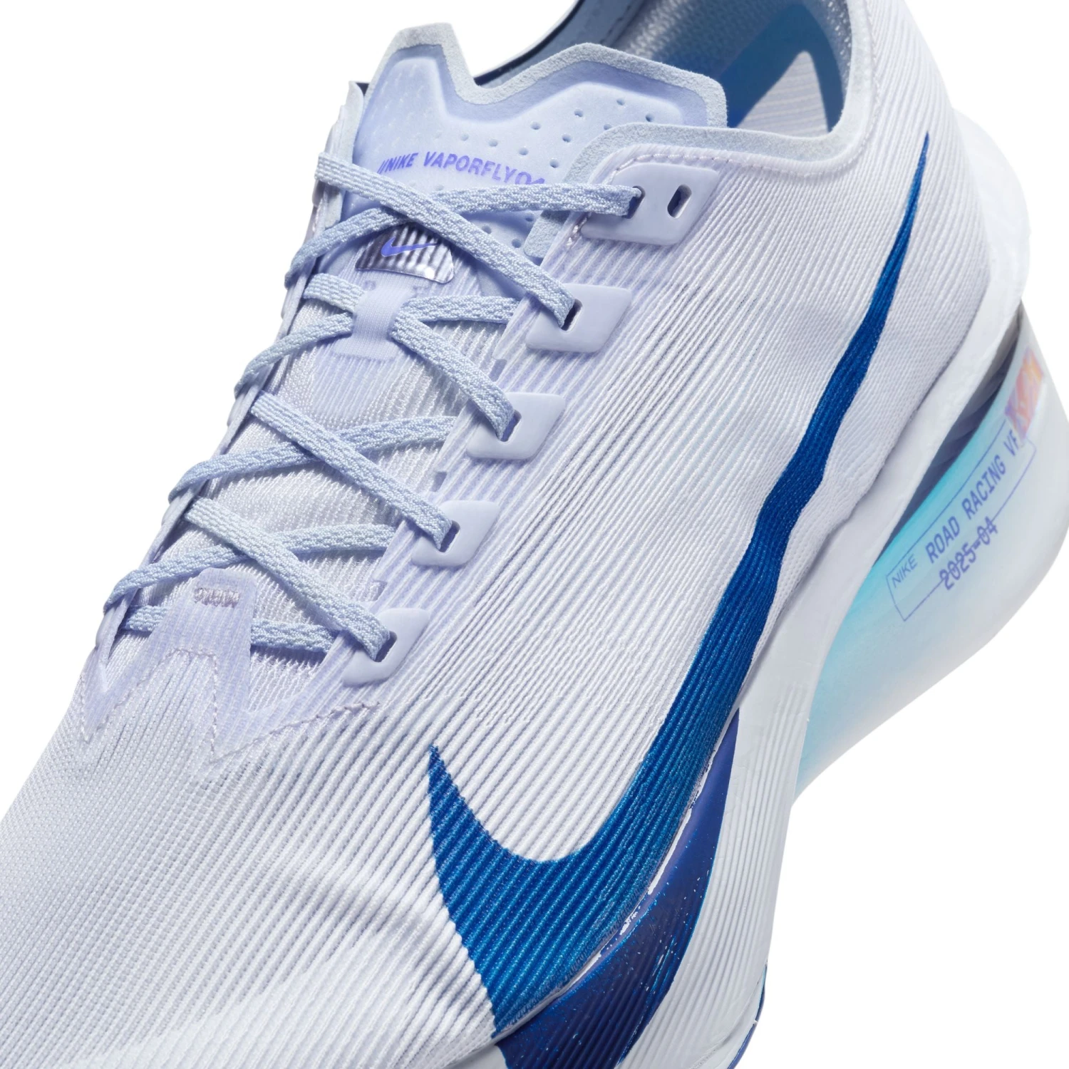 Nike Men’s Vaporfly 4 (001 - Ghost/Blue Void-Persian Violet) 4 Nike Men’s Vaporfly 4 (001 - Ghost/Blue Void-Persian Violet) - Image 4