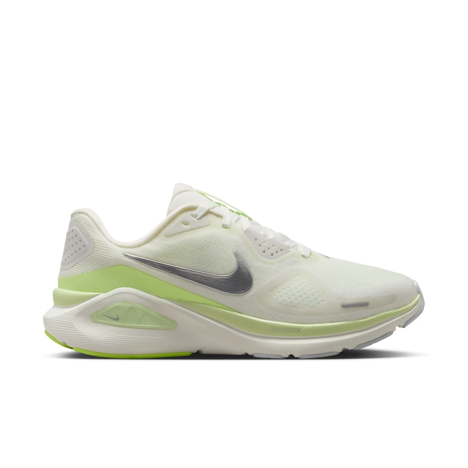 Nike Women’s Structure 26 (103 - Summit White/Chrome-Barely Volt-Sail) 1 Nike Women’s Structure 26 (103 - Summit White/Chrome-Barely Volt-Sail)