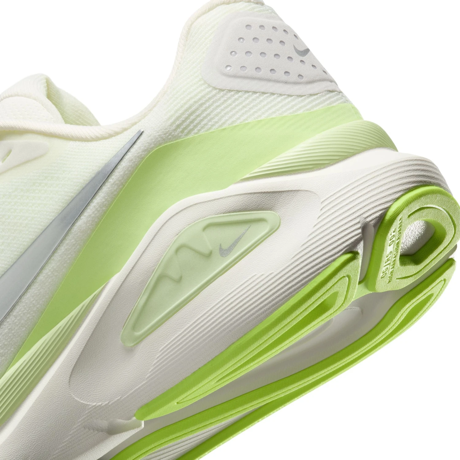 Nike Women’s Structure 26 (103 - Summit White/Chrome-Barely Volt-Sail) 5 Nike Women’s Structure 26 (103 - Summit White/Chrome-Barely Volt-Sail) - Image 5