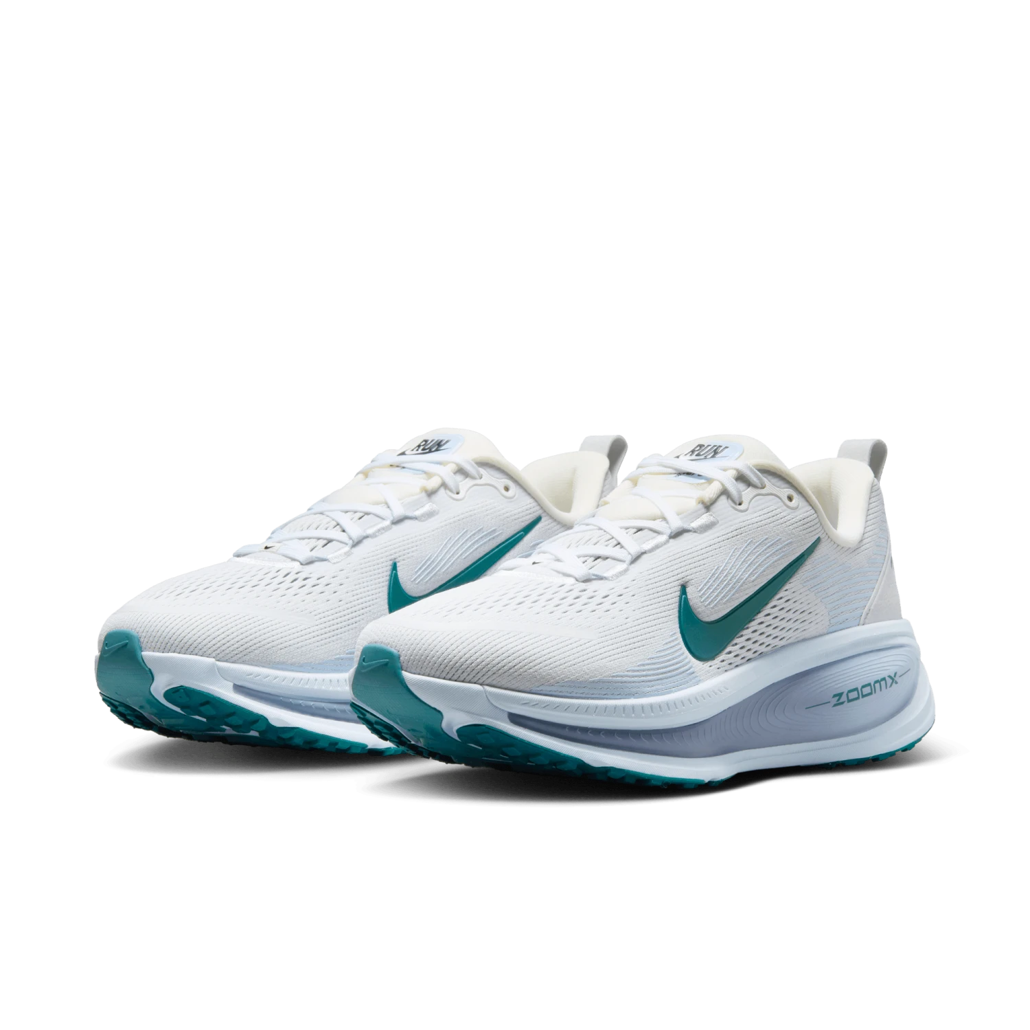 Nike Women's Vomero 18 (103 - Summit White/Geode Teal-Blue Tint) 3 Nike Women's Vomero 18 (103 - Summit White/Geode Teal-Blue Tint) - Image 3