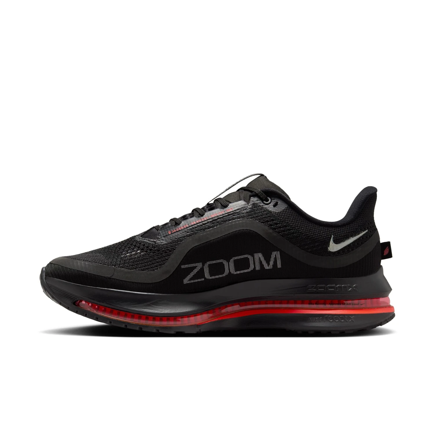 Nike Men's Pegasus Premium (003 - Black/Metallic Silver-Bright Crimson) 2 Nike Men's Pegasus Premium (003 - Black/Metallic Silver-Bright Crimson) - Image 2