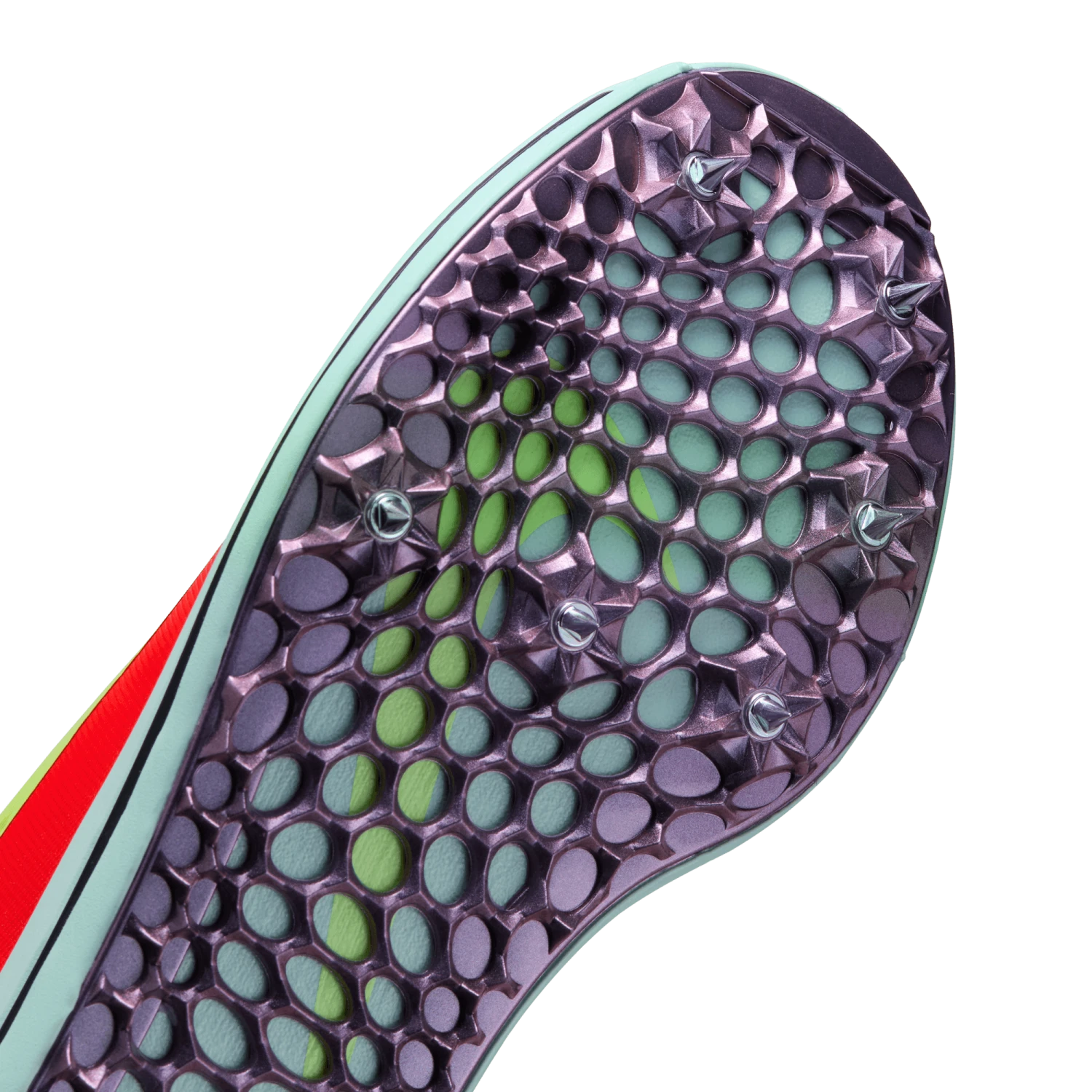 Nike Unisex Triple Jump Elite 3 (600 - Bright Crimson/Lime Blast-Mint Foam) 8 Nike Unisex Triple Jump Elite 3 (600 - Bright Crimson/Lime Blast-Mint Foam) - Image 8