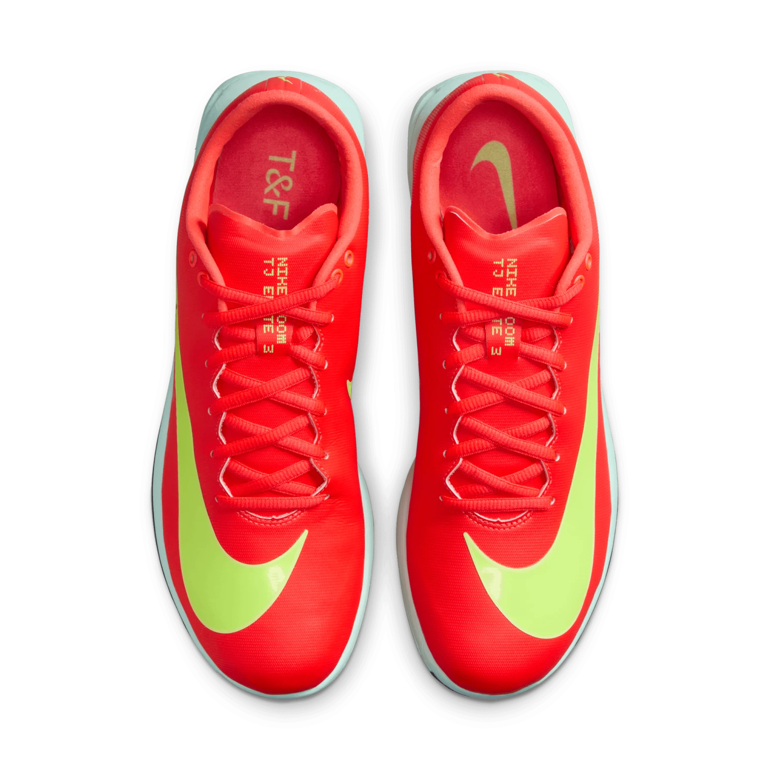 Nike Unisex Triple Jump Elite 3 (600 - Bright Crimson/Lime Blast-Mint Foam) 7 Nike Unisex Triple Jump Elite 3 (600 - Bright Crimson/Lime Blast-Mint Foam) - Image 7