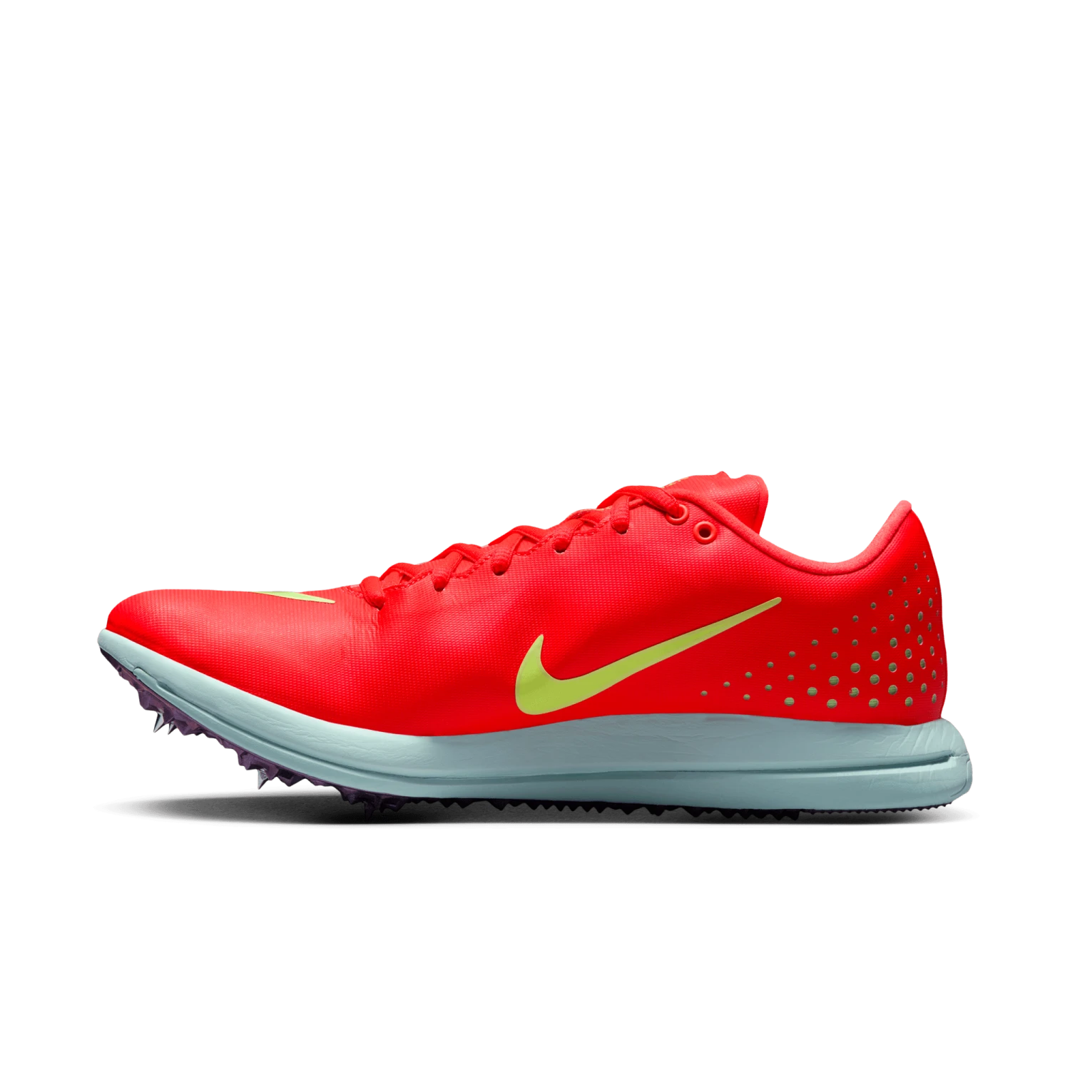 Nike Unisex Triple Jump Elite 3 (600 - Bright Crimson/Lime Blast-Mint Foam) 2 Nike Unisex Triple Jump Elite 3 (600 - Bright Crimson/Lime Blast-Mint Foam) - Image 2