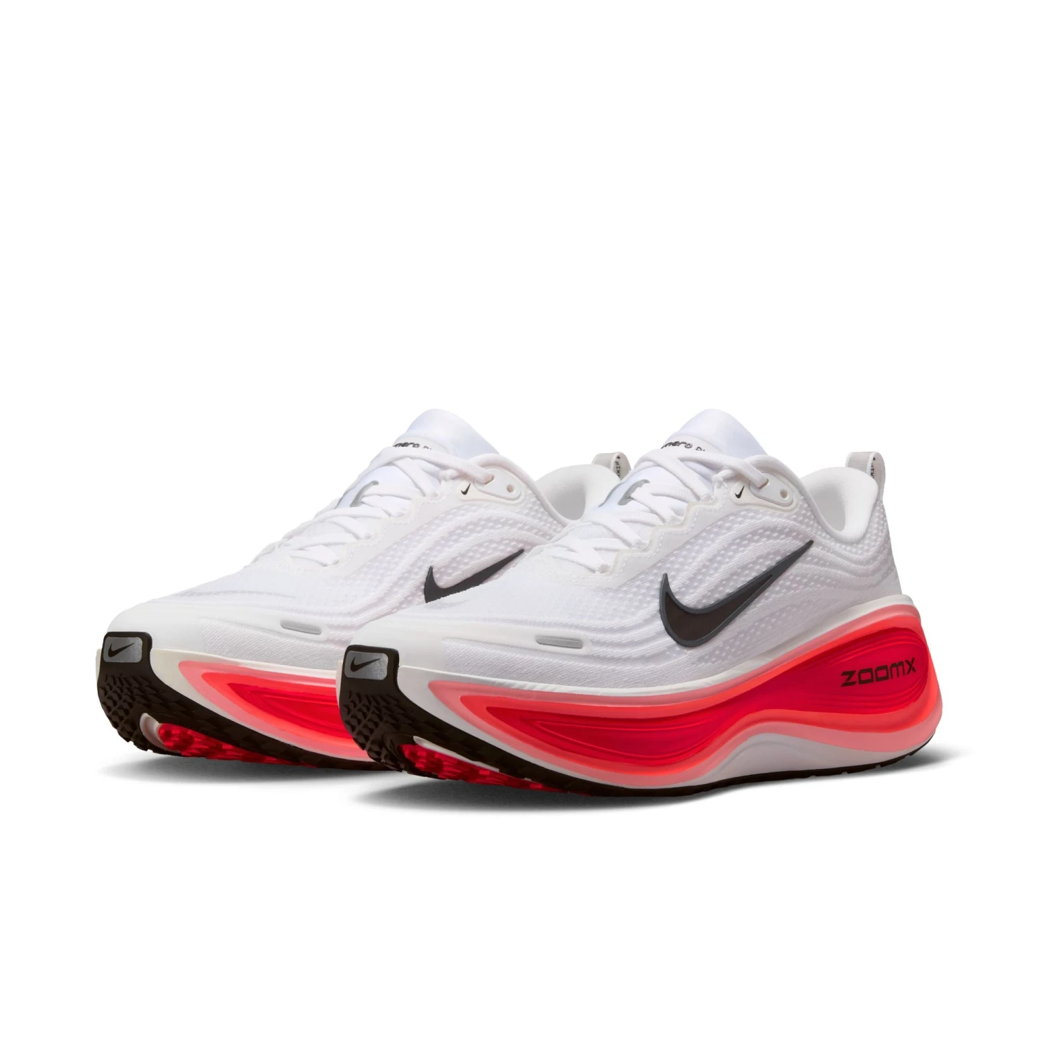 Nike Men's Vomero Plus (100 - White/Black-Bright Crimson) 3 Nike Men's Vomero Plus (100 - White/Black-Bright Crimson) - Image 3