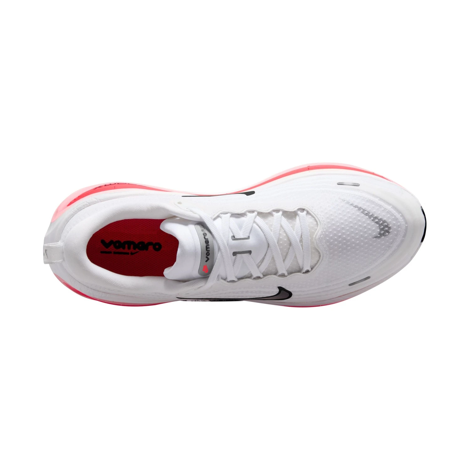 Nike Men's Vomero Plus (100 - White/Black-Bright Crimson) 7 Nike Men's Vomero Plus (100 - White/Black-Bright Crimson) - Image 7