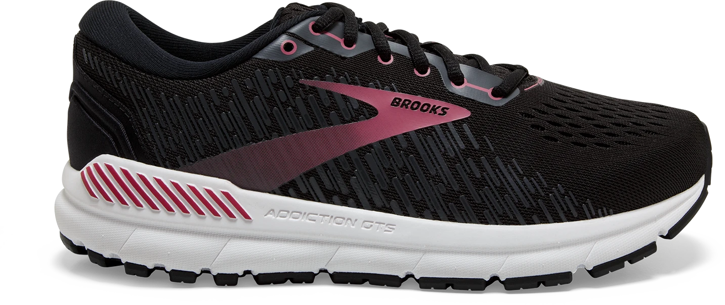 BROOKS Women’s Addiction GTS 15 (088 - Black/Ebony/Mauvewood) 1 BROOKS Women’s Addiction GTS 15 (088 - Black/Ebony/Mauvewood)