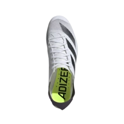 ADIDAS Unisex Adizero Finesse (Cloud White/Core Black/Green Spark) -Tcrunning Sale Store IE5487 3 FOOTWEAR Photography TopPortraitView transparent