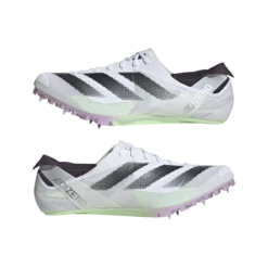 ADIDAS Unisex Adizero Finesse (Cloud White/Core Black/Green Spark) -Tcrunning Sale Store IE5487 9 FOOTWEAR Photography MirroredPairView transparent