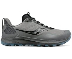 Saucony Women's Peregrine ICE+ 3 (30 - Gravel/Black)