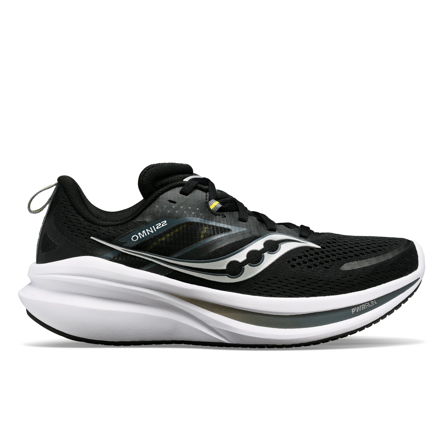 Saucony Women’s Omni 22 (100 - Black/White) 1 Saucony Women’s Omni 22 (100 - Black/White)