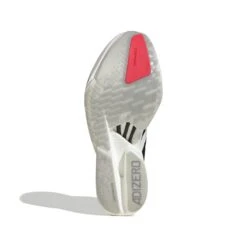 ADIDAS Men's Adizero Adios Pro 4 (Footwear White/Core Black/Silver Metallic) -Tcrunning Sale Store JR1094 4 FOOTWEAR Photography BottomView white