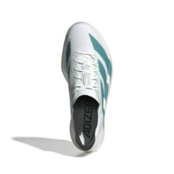 ADIDAS Men's Adizero Adios Pro 4 (FTWWHT/PURTEA/CARBON) -Tcrunning Sale Store JR1267 3 FOOTWEAR Photography TopPortraitView white