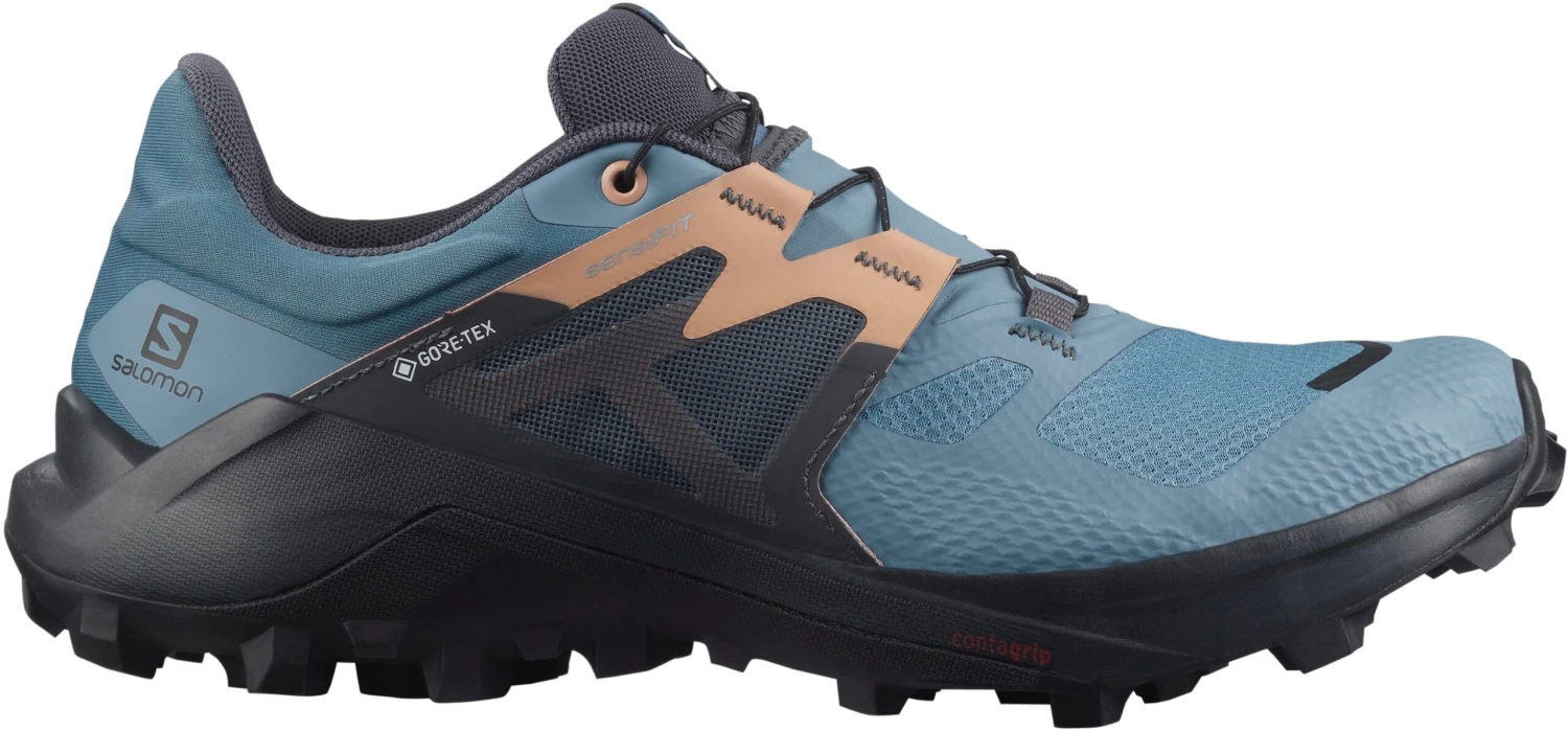 Salomon Women's Wildcross 2 GTX (Bluestone / Ebony / Sirocco) 1 Salomon Women's Wildcross 2 GTX (Bluestone / Ebony / Sirocco)