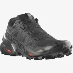 Salomon Men's Speedcross 6 (Black/Black/Phantom) -Tcrunning Sale Store L41737900 d879113ca397f7dde833dbebc1bc2810