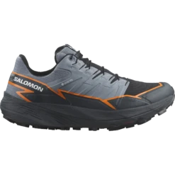 Salomon Men’s Thundercross GORE-TEX (Flint Stone/Carbon/Orange Pepper)