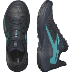 Salomon Men's Genesis (Carbon/Tahitian Tide/Quiet Shade) 9 Salomon Men's Genesis (Carbon/Tahitian Tide/Quiet Shade) -Tcrunning Sale Store L47443000 10 GHO GENESIS Carbon TahitianTide QuietShade