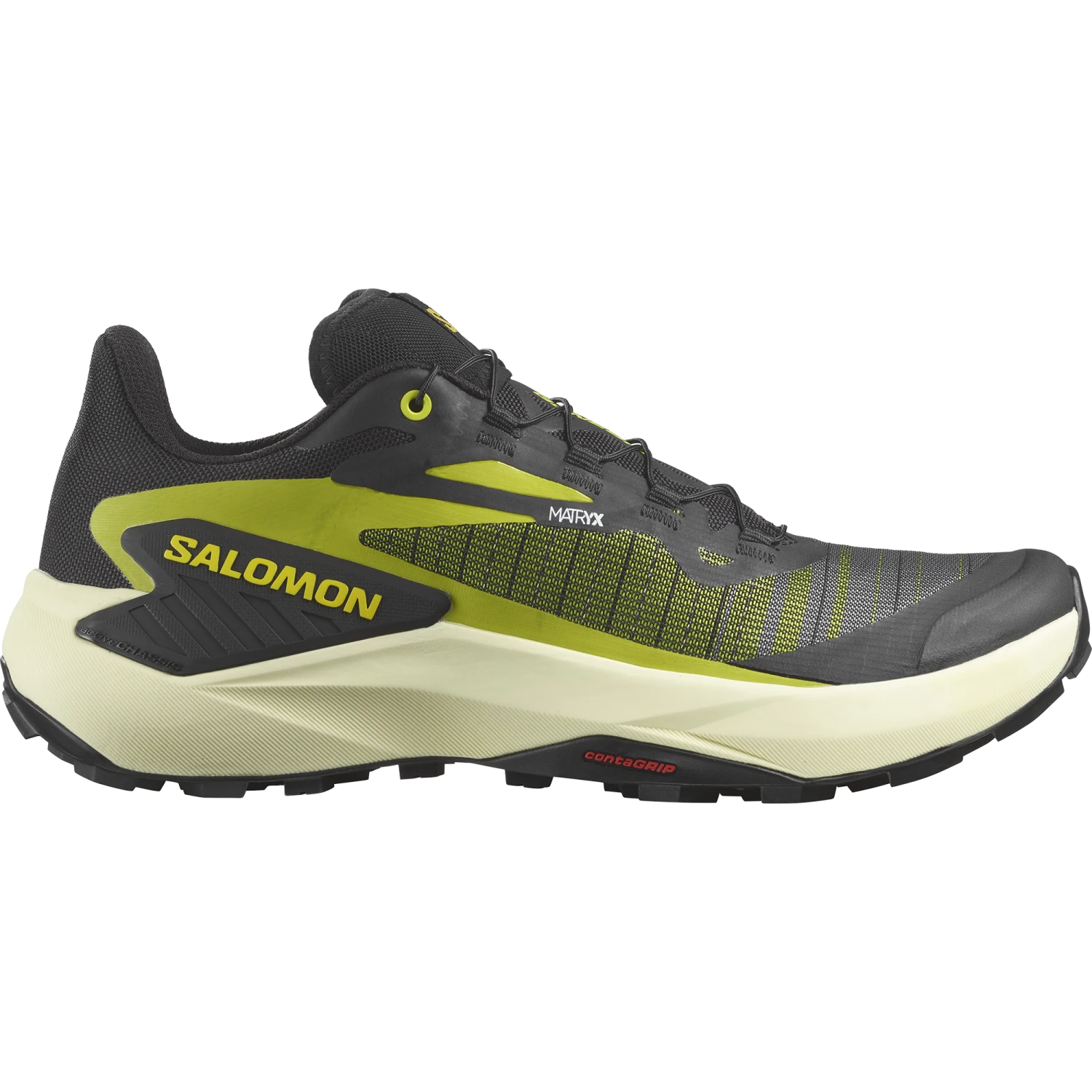 Salomon Men's Genesis (Black/Sulphur Spring/Transparent Yellow) 1 Salomon Men's Genesis (Black/Sulphur Spring/Transparent Yellow)