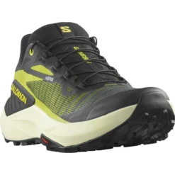 Salomon Men's Genesis (Black/Sulphur Spring/Transparent Yellow) 8 Salomon Men's Genesis (Black/Sulphur Spring/Transparent Yellow) -Tcrunning Sale Store L47443100 5 GHO GENESIS Black SulphurSpring TransparentYellow