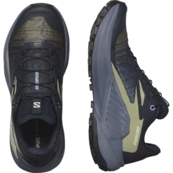 Salomon Women's Genesis (Carbon/Grisaille/Aloe Wash) 11 Salomon Women's Genesis (Carbon/Grisaille/Aloe Wash) -Tcrunning Sale Store L47443200 10 GHO GENESISW Carbon Grisaille AloeWash