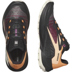 Salomon Women's Genesis (Bird Of Paradise/Black/Almond Milk) 9 Salomon Women's Genesis (Bird Of Paradise/Black/Almond Milk) -Tcrunning Sale Store L47444400 10 GHO GENESISW BirdOfParadise Black AlmondMilk