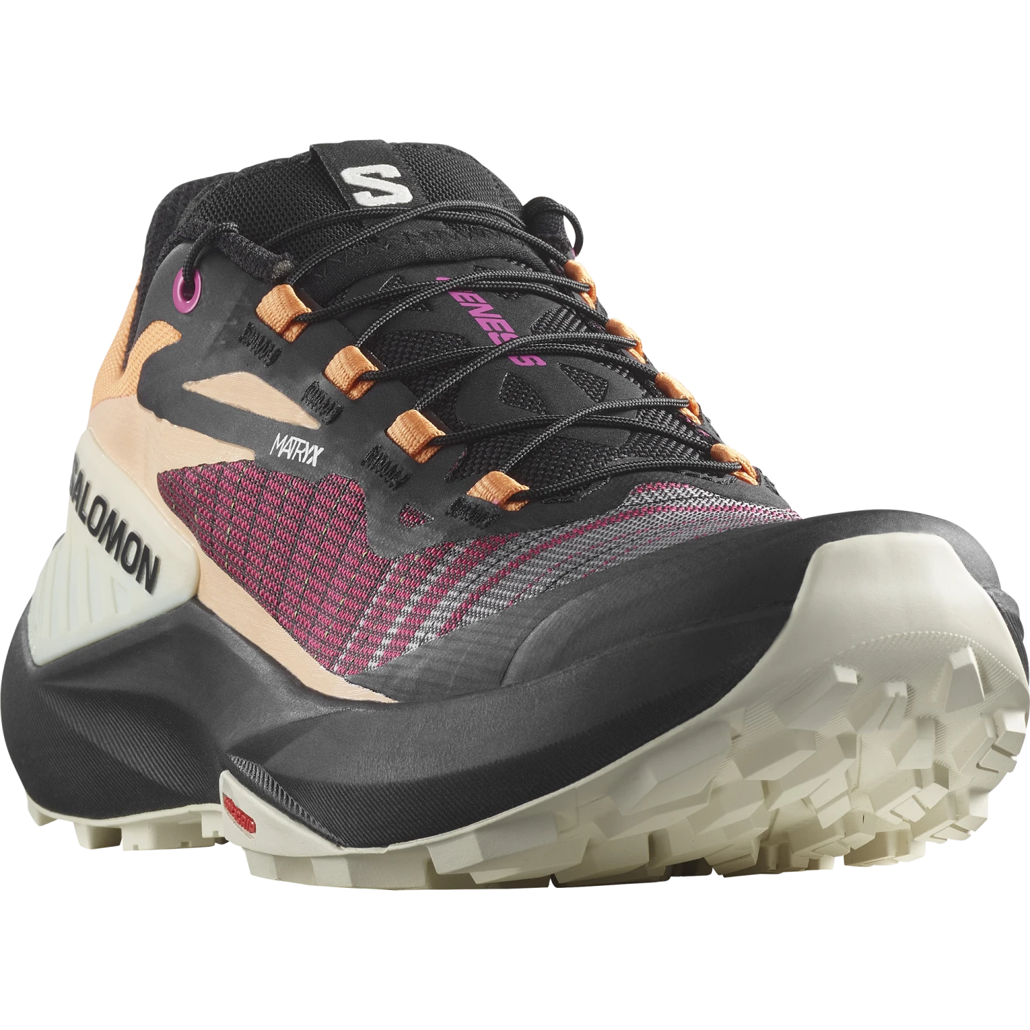 Salomon Women's Genesis (Bird Of Paradise/Black/Almond Milk) 3 Salomon Women's Genesis (Bird Of Paradise/Black/Almond Milk) - Image 3