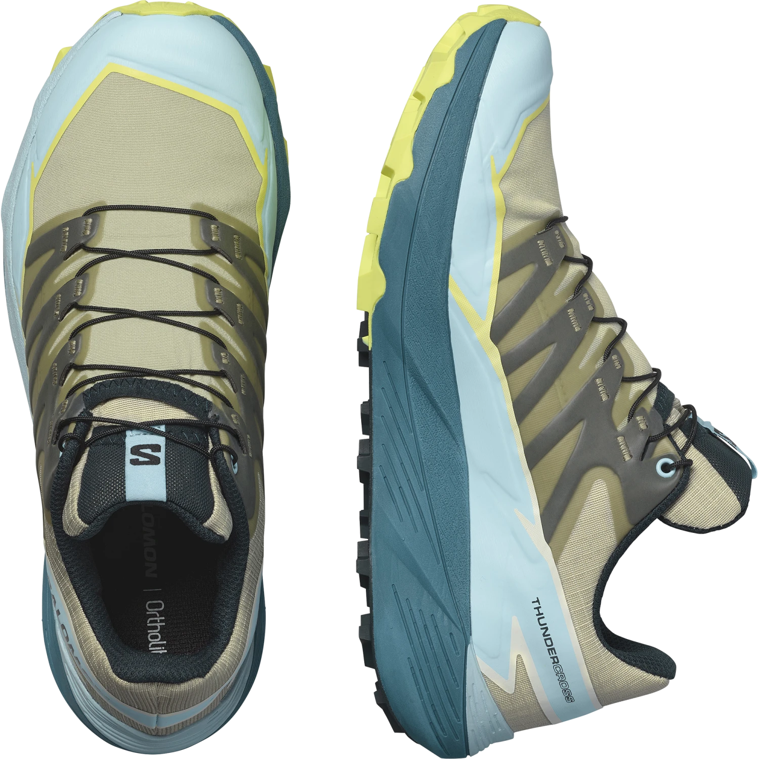 Salomon Women’s Thundercross (Alfalfa/Turquoise/Sunlight) 4 Salomon Women’s Thundercross (Alfalfa/Turquoise/Sunlight) - Image 4