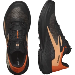 Salomon Men's Genesis (Dragonfire/Black/Cement) -Tcrunning Sale Store L47526100 10 GHO GENESIS DragonFire Black Cement