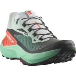 Salomon Women's Genesis (Bay/Electric Green/Cherry Tomato) 8 Salomon Women's Genesis (Bay/Electric Green/Cherry Tomato) -Tcrunning Sale Store L47588800 5 GHO GENESISWBay ElectricGreen CherryTomato