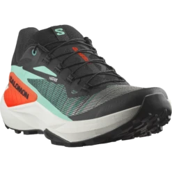 Salomon Men's Genesis (Black/Electric Green/Cherry Tomato) 8 Salomon Men's Genesis (Black/Electric Green/Cherry Tomato) -Tcrunning Sale Store L47688200 5 GHO GENESISBlack ElectricGreen CherryTomato