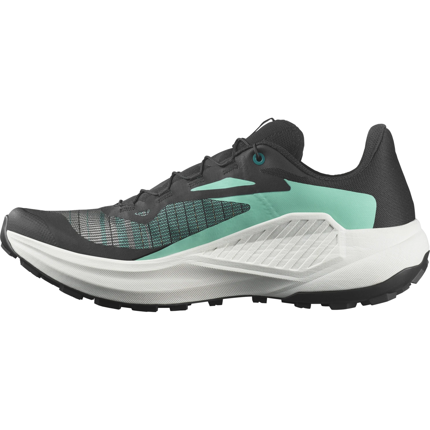 Salomon Men's Genesis (Black/Electric Green/Cherry Tomato) 2 Salomon Men's Genesis (Black/Electric Green/Cherry Tomato) - Image 2